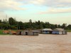 Visiting floating houses and fish farms